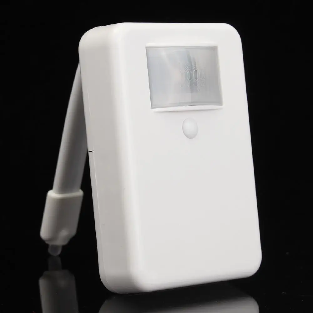 Умный ИК-датчик движения туалетное сиденье Ночной светильник 16 цветов