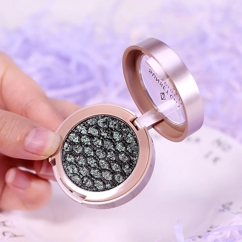 Палитра теней для век одиночные тени матовый Пигмент Блеск светильник корейский