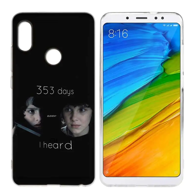 015 KMUYSL странные вещи плакат ТПУ чистый мягкий чехол для Xiaomi 8 Redmi 6A 6 Note 5 4X4 A1 S2 Plus Pro - Цвет: 015