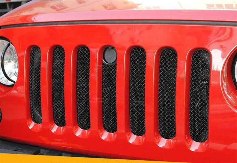 Автомобильный 3D сетчатый решетчатый гриль москитный отражатель насекомых