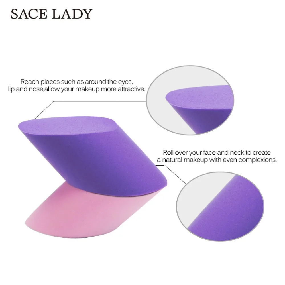 Профессиональный 1 шт. Мягкий Гладкий косметический спонж для макияжа