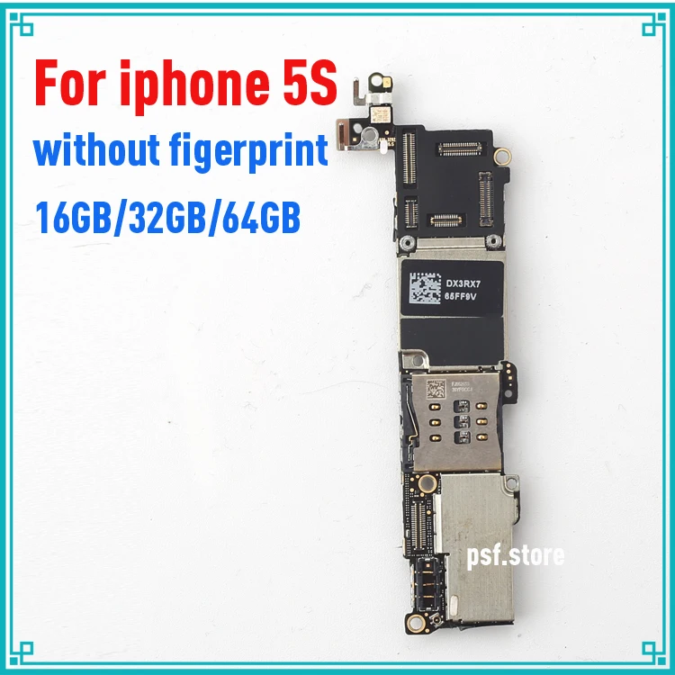 Материнская плата для iphone 5S основная без отпечатков пальцев поддерживает IOS