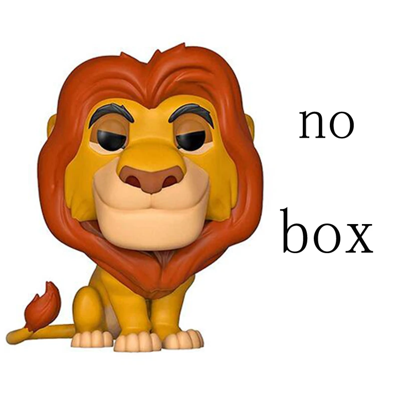 Король Лев маленькая simba MUFUSA PUMBAA фигурка коллекция виниловая кукла модель игрушки - Цвет: no retail box