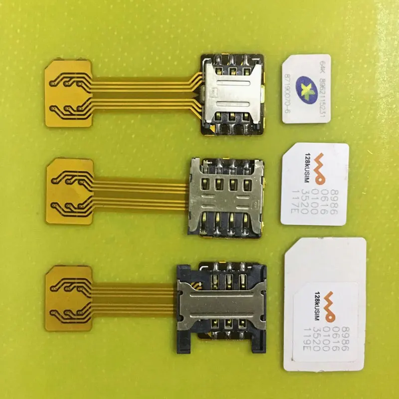 Hybrid Dual Nano SIM Card Adapter converter Extender sd sim external For XIAOMI Redmi Note 3 / Note 4 / Note 4x /Note 5