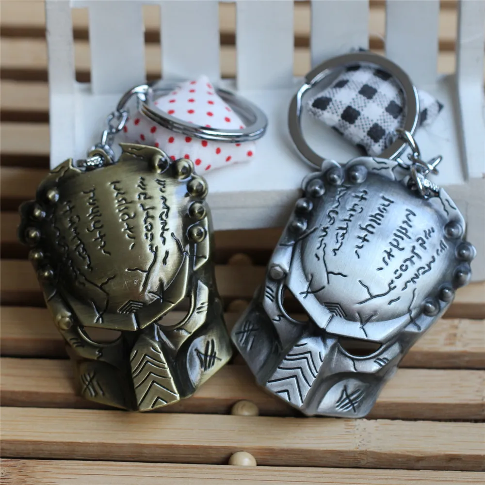 AVP Zinc Alloy key ring Antique Copper Plated car keychain Silver chain music Accessories 3592 |