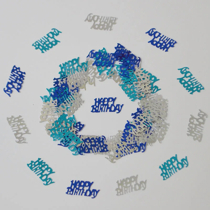 150 г для возраста 16 лет празднования дня рождения конфетти черный розовый синий