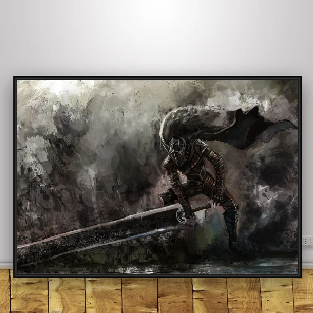 23 Berserk плакат японское аниме искусство Шелковые Плакаты Настенный декор принты - Цвет: 23