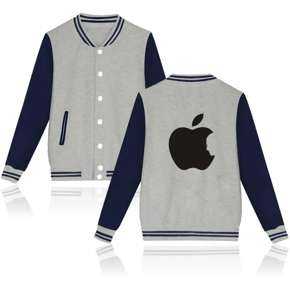 Модная хлопковая куртка Apple STEM Jobs 4 цвета повседневная одежда размер XXS 4XL | Мужская
