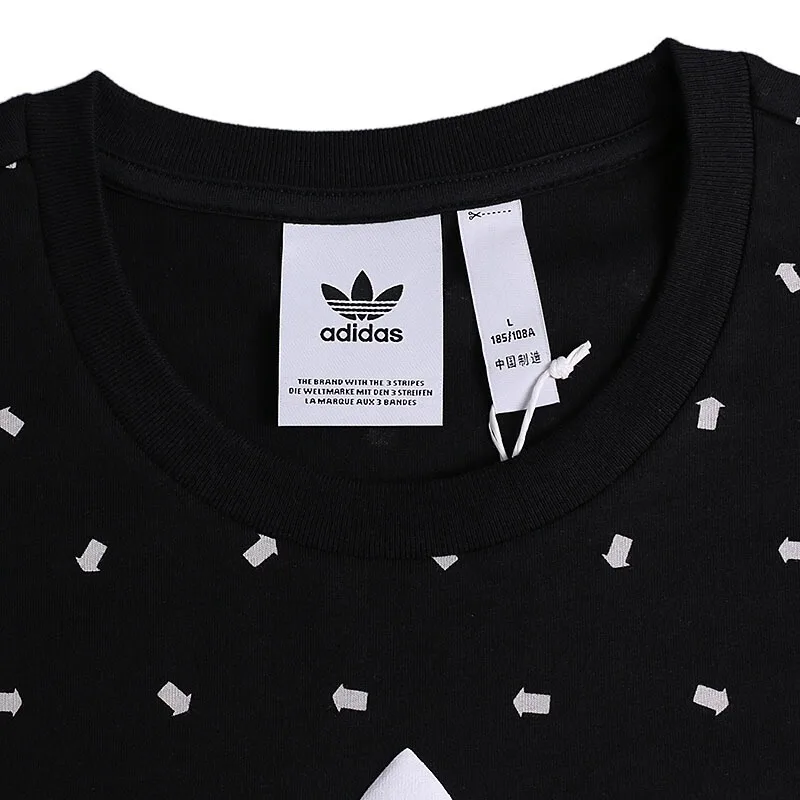 Original New Arrival Adidas Originals TREFOIL TEE Men's T-shirts short sleeve Sportswear | Спорт и развлечения