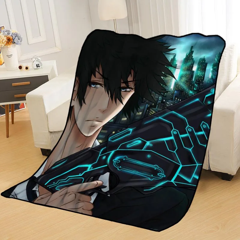 Обычай Psycho Pass одеяло s для кроватей мягкое летнее аниме путешествий|Шаль| |