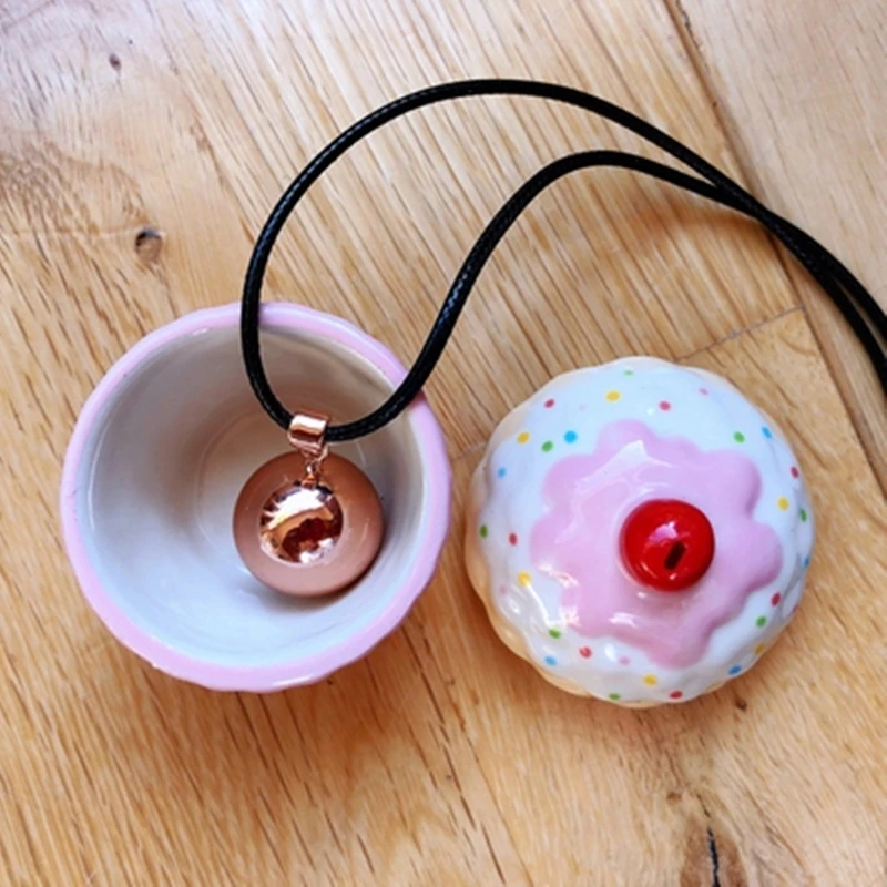 Розовое золото Колокольчик Ожерелье для живота гармония бола Кулон Bijoux Материнство мяч колокольчик музыкальный колокольчик беременность мяч Мехико Бола