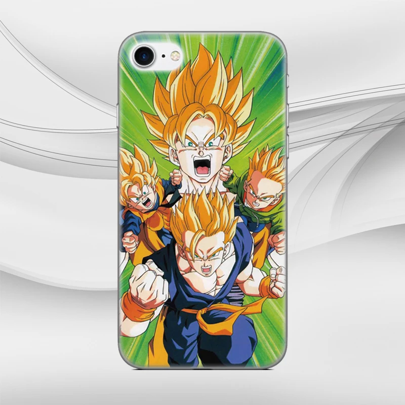 Чехол для телефона из ТПУ Dragon Ball Z Goku Fundas для Wiko View 2 Go XL/U Feel Lite/Lenny 5 4, чехол для телефона с изображением героя мультфильма «Джерри и Гарри» 2 3 Plus
