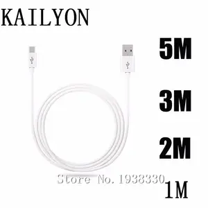 Кабель Micro USB для Samsung Galaxy A3 A5 A7 A8 2016 J3 J5 J7 2017 J4 J6 J8 2018, шнур для зарядки и синхронизации данных, длинный зарядный провод