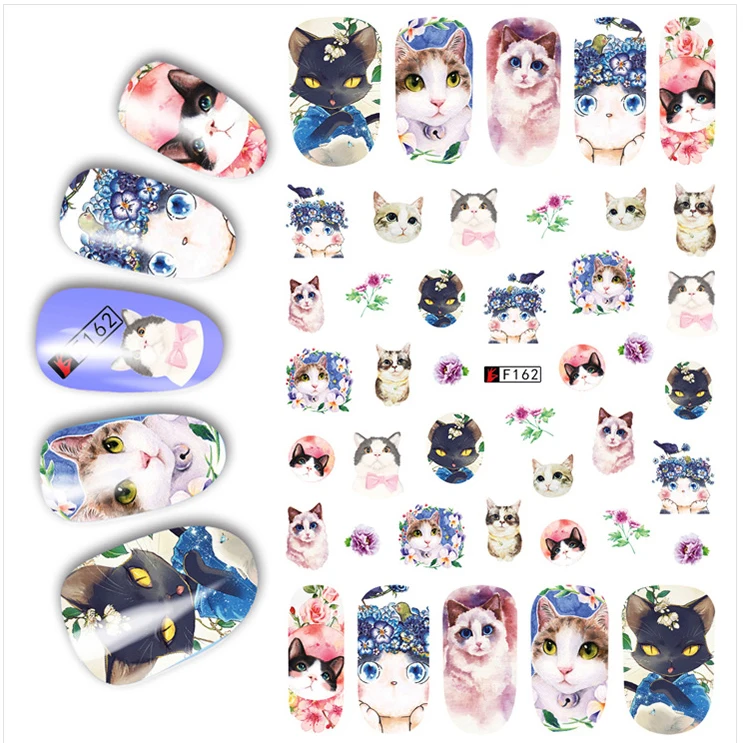 Супертонкие 3D наклейки для ногтей 1 шт. клей накладных декоративные маникюра