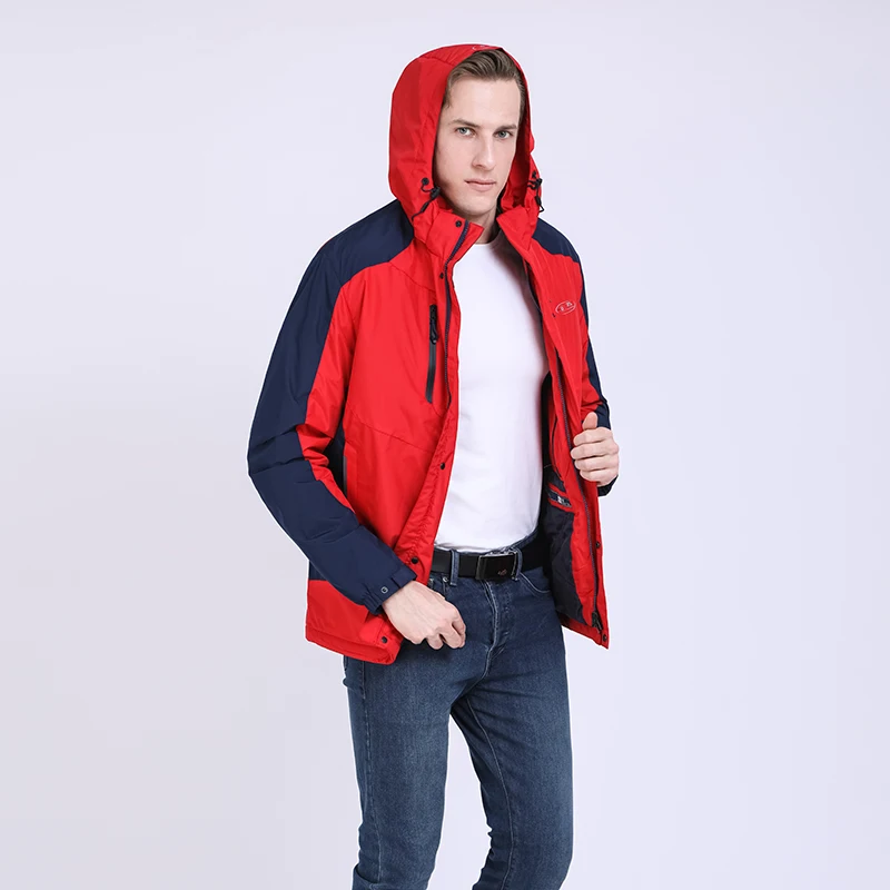 Мужская водонепроницаемая ветрозащитная куртка TALIFECK повседневная верхняя