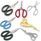 6 стилей 1:12 кукольный домик Миниатюрные аксессуары моделирование творческие поделки игрушки металлические швейные ножницы мебель игрушки мини металлические ножницы