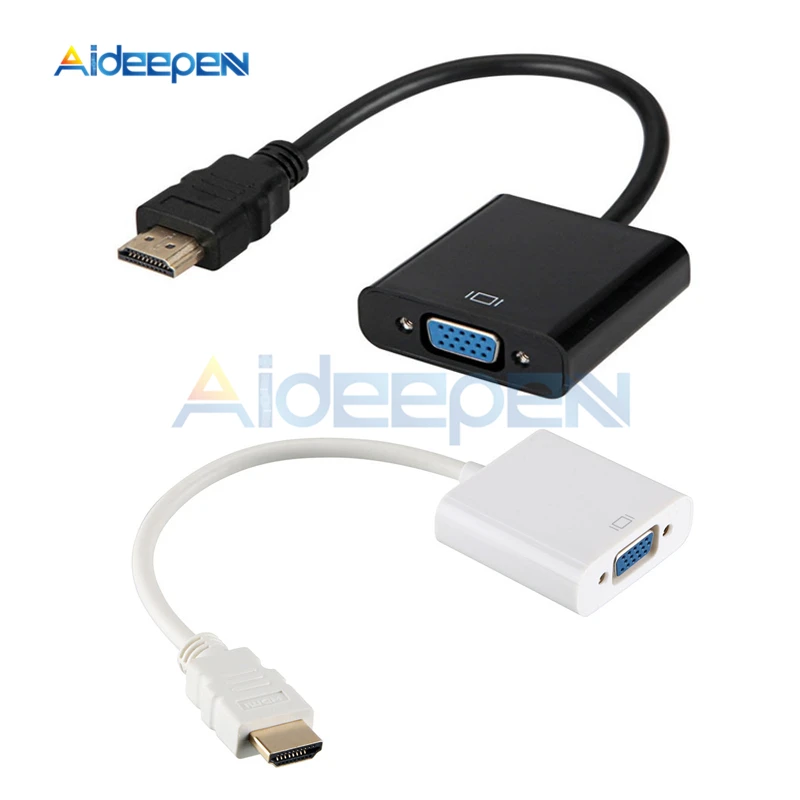 1080P совместимому с HDMI к VGA адаптер цифро аналоговый преобразователь кабель для Xbox