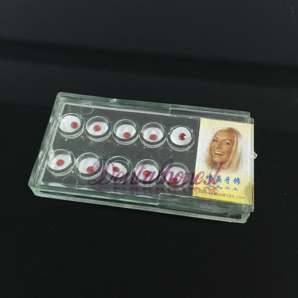 5 Box Стоматологическая Кристалл Зуб Украшения зубные зубы ювелирные камни|tooth