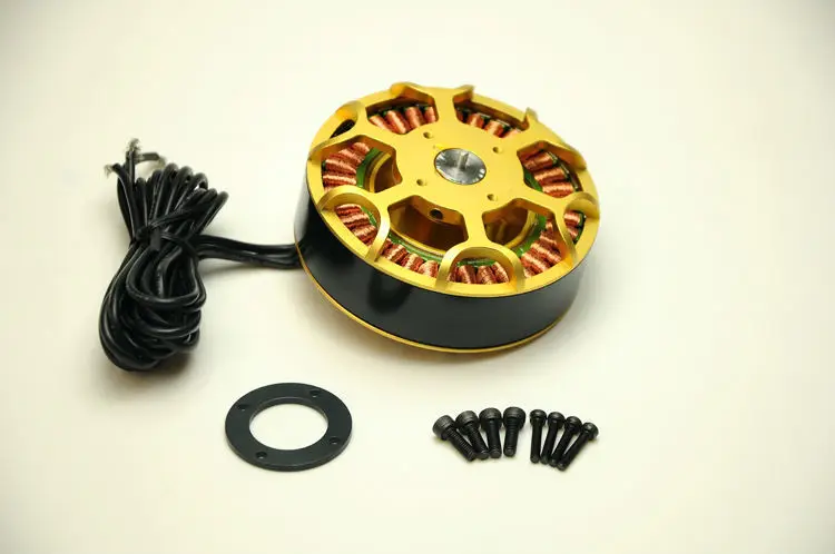 HLY W9235 KV100 бесщеточный двигатель с Большим дисковым Мотором для тяжелых