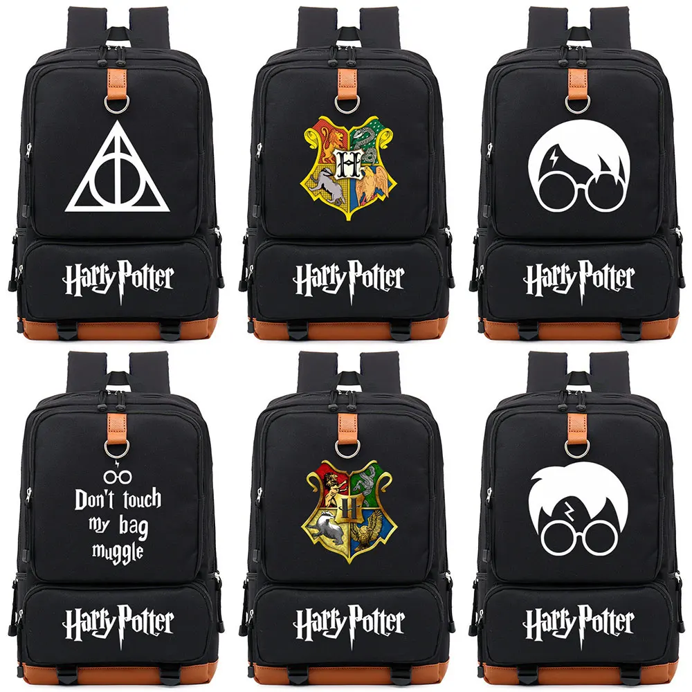 Magic Shool Deathly holows Muggle школьная сумка для мальчиков и девочек женская подростков