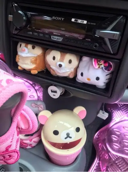 Автомобильные мусорные баки автомобильные офисные коробки спальные милые