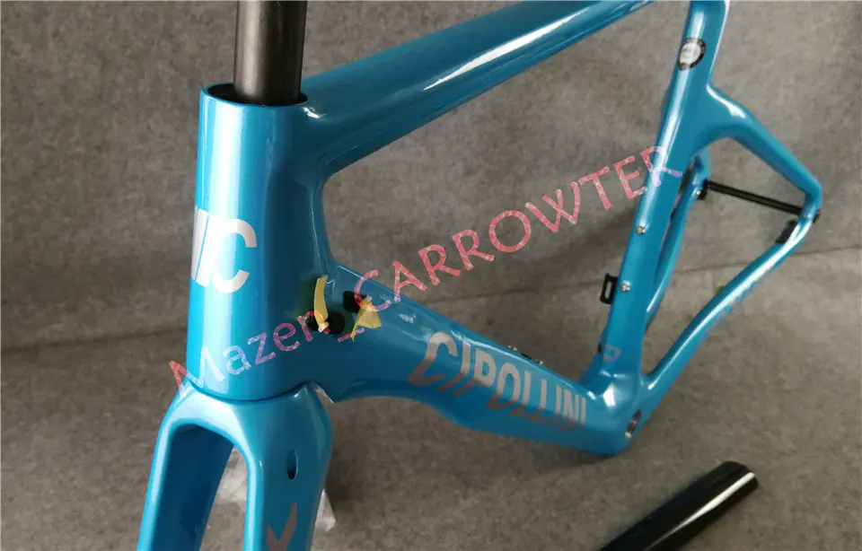 Ottanio Блестящий дисковый тормоз велосипедная Рама T1000 3K Cipollini NK1K углеродная дорожная рама с XS/S/M/L/XL BSA/BB30 на ваш выбор