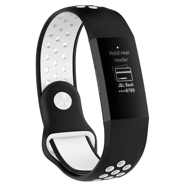 Силиконовый ремешок для наручных часов, ремешок для Fitbit Charge 3 Charge3, умный браслет на запястье, 14 цветов, S/L, для мужчин и женщин, спортивный ремешок для часов