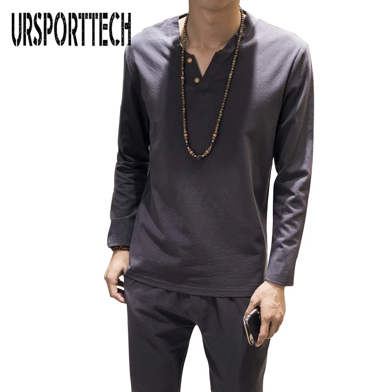 Осень Новые мужские большие размеры хлопок и белье сплошной цвет две пряжки с