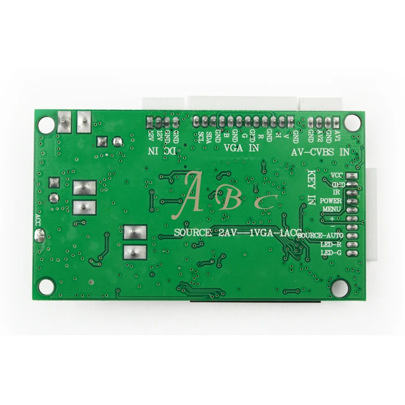 VGA AV TTL 50 контактов плата контроллера ЖК драйвера DIY наборы + 7 дюймов 800X480 TFT AT070TN90 92