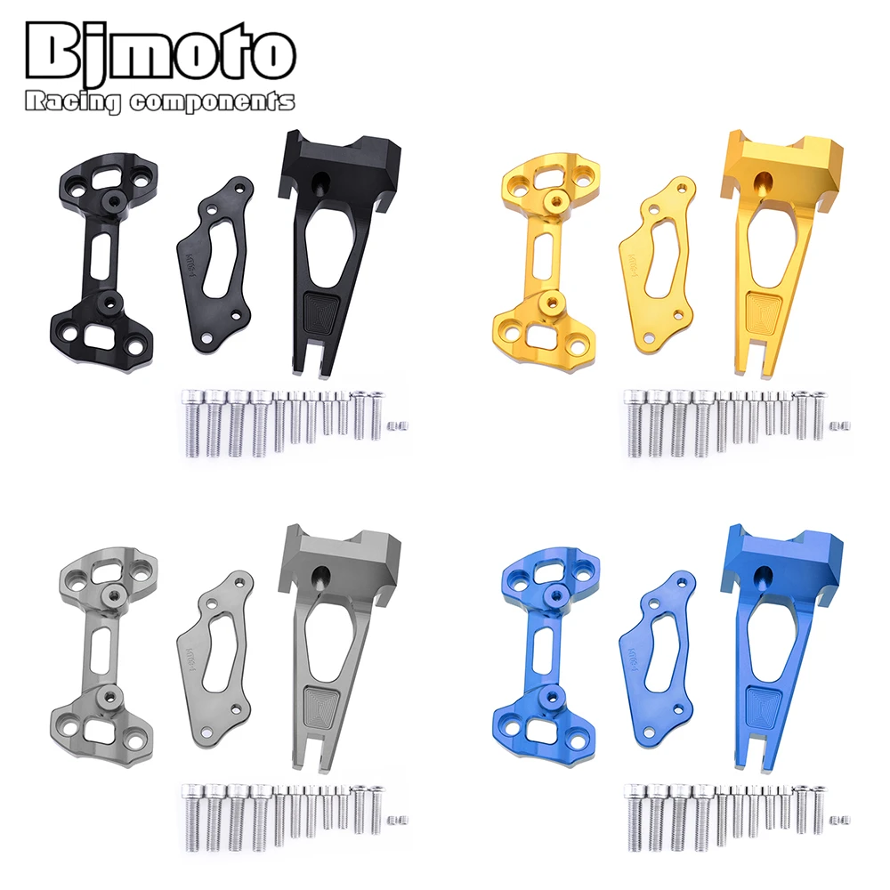 

Bjmoto Motorcycle MT09 Street Rally Adjustable Steering Damper Stabilize Bracket Mount Support For Yamaha MT 09 FZ09 2014-2020