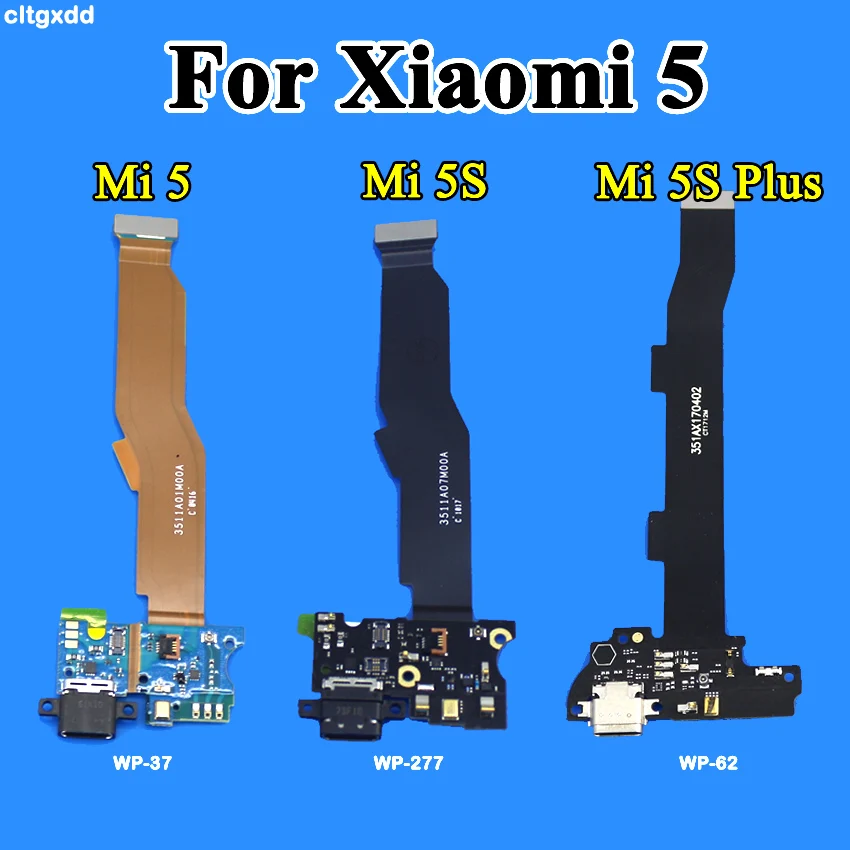Разъем для зарядки USB разъем док станция гибкий кабель с микрофоном Xiaomi Mi 5 5S Plus