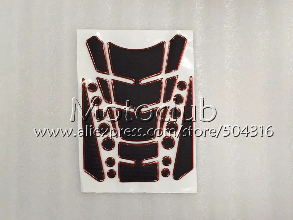 Углеродное волокно Танк Pad протектор для YAMAHA YZFR1 09 10 11 YZF R1 YZF 1000 YZF1000 YZF-R1 2009 2010 2011 3D Бензобак Кепки стикер - Цвет: No 14
