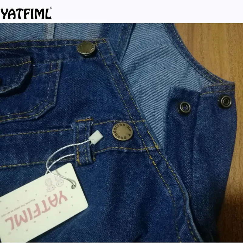 YATFIML/Летний комбинезон для маленьких мальчиков и девочек, модные шорты для новорожденных, джинсовые комбинезоны для детей