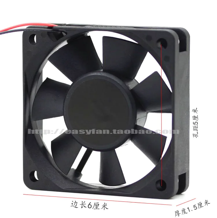 Новый охлаждающий вентилятор SUNON 6015 DC12V 1 8 W KDE1206PHV1 6 см |