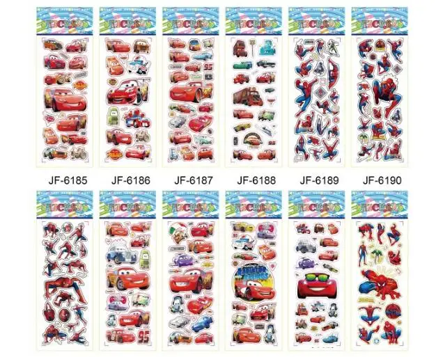 Микс 10 листов, Том и Джерри, животные, кошки и мышки, наклейка, Kawaii, Детская экшн-фигурка, игрушки, пузырьки, Пуффи, мыши, наклейка s