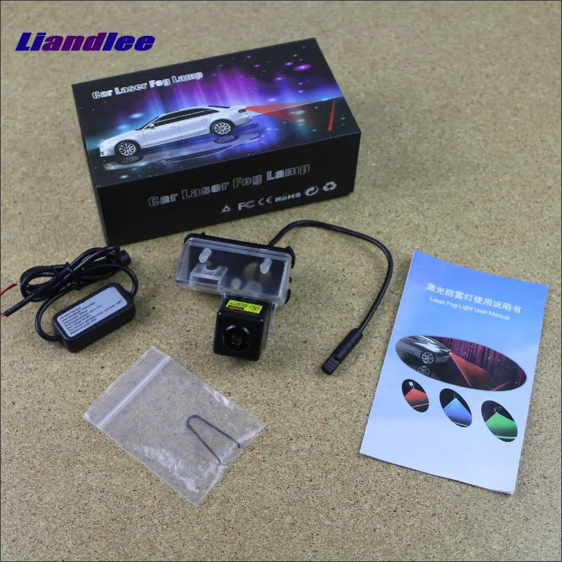 

For Toyota HighLander / Kluger 2014 2015 Car Lamp Prevent Rear-End Warning Laser Light Haze Rain Fog Snow Lights