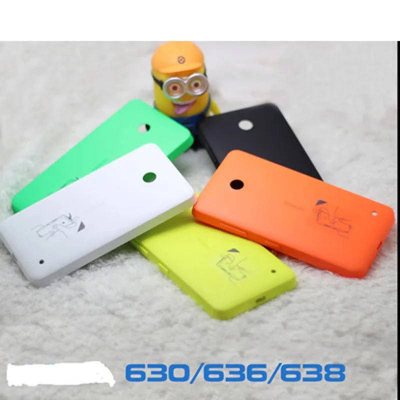 Задняя батарея корпус двери для Nokia 630 635 задняя крышка чехол Microsoft lumia nokia 636 638 без
