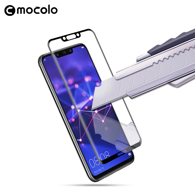 Mocolo 3D 0.26mm Full Screen Cover 9H Protector For Huawei Mate 20 Lite Tempered Glass Film Pro | Мобильные телефоны и