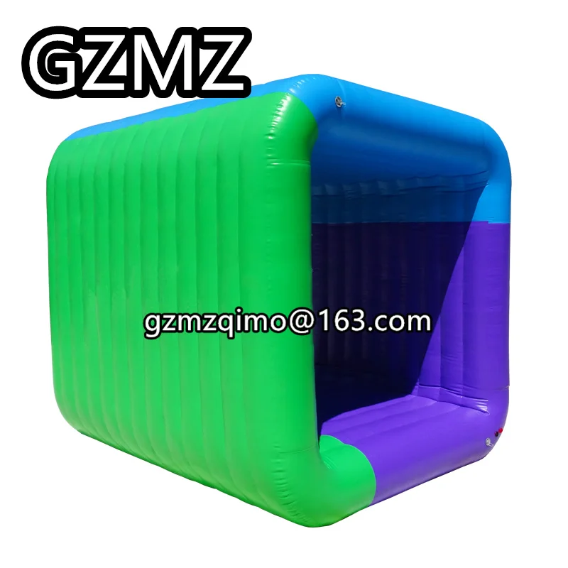MZQM team building Flip It Game for sale Cube Inflatables Square Rolling Sport Games adults sport games | Игрушки и хобби