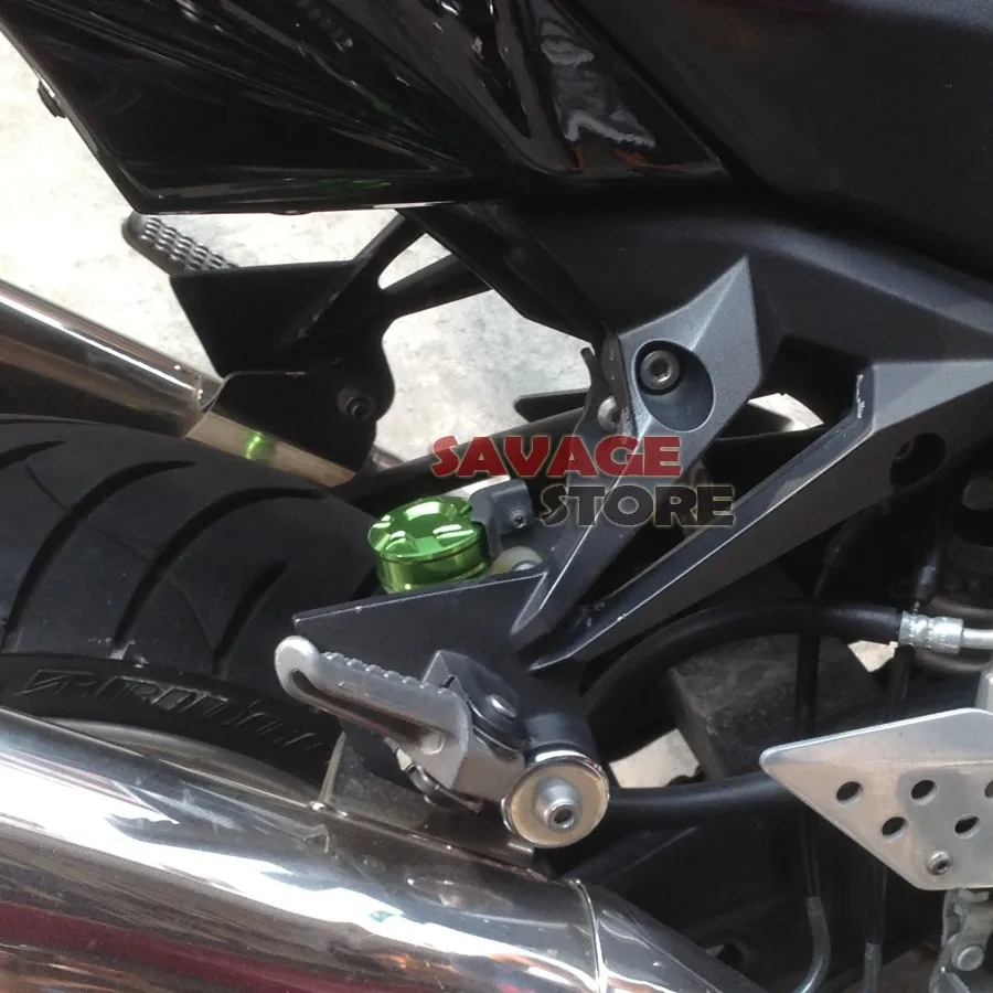 Для Kawasaki Z250 Z750 Z750R Z800 Z1000 Z1000SX 6 цветов Аксессуары для мотоциклов сзади Тормозная жидкость Крышка Резервуара Кепки ЧПУ Алюминий