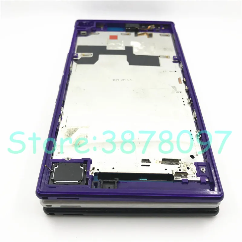 Передняя и средняя рамка корпус корпуса для Sony Xperia Z Ultra XL39h XL39 C6802 C6806 C683 C6843 C6833