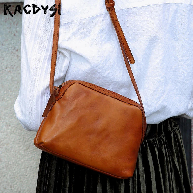 Сумка-тоут женская из натуральной воловьей кожи ручная работа | Багаж и сумки