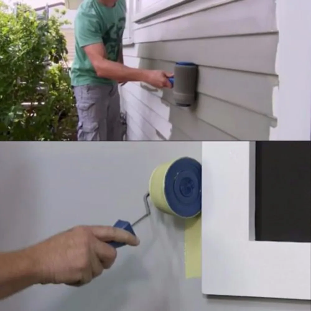 Малярный Ролик Многофункциональный Хо использовать держать использовать декоративная краска для стен роликовая кисть инструмент набор кистей для рисования+ удлинитель