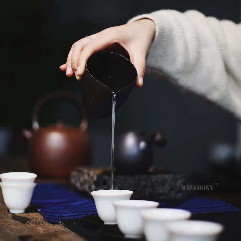 Ручной набор для чая чайник WIZAMONY в японском стиле жаропрочный чайный кувшин из
