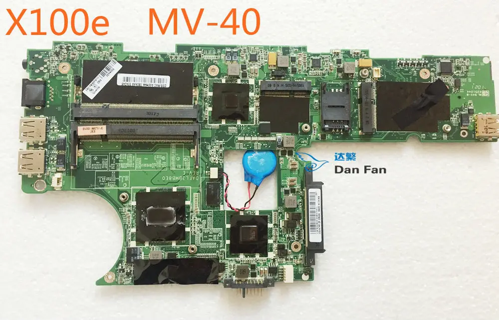 Материнская плата 60Y5711 для ноутбука Thinkpad X100E модель 75Y4669 DAFL3BMB8E0 материнская 100%