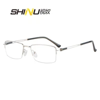 shinu prescription eyeglasses men optical progressive multifocal photochromic anti blue customized prescription eyewear 5704