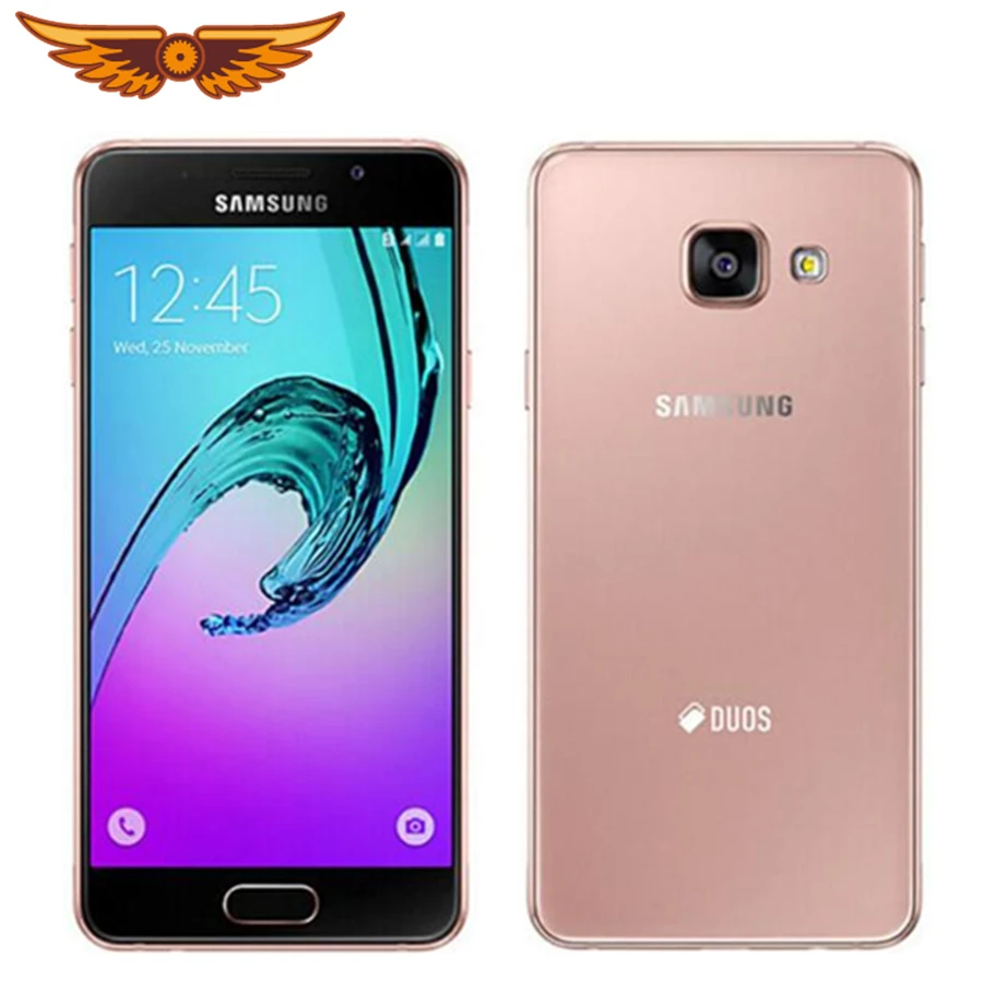 Четырехъядерный процессор samsung Galaxy A3 A3000, 4,5 дюймов, 1 ГБ ОЗУ, 8 Гб ПЗУ, две sim-карты, ОС Android 4,4, 4G, МП, камера, разблокированный мобильный телефон