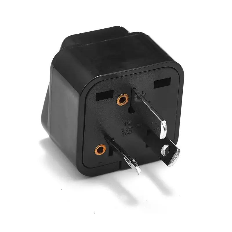 Универсальный AU Travel Adapter Европейский Швейцарский Бразилия Великобритании США ЕС
