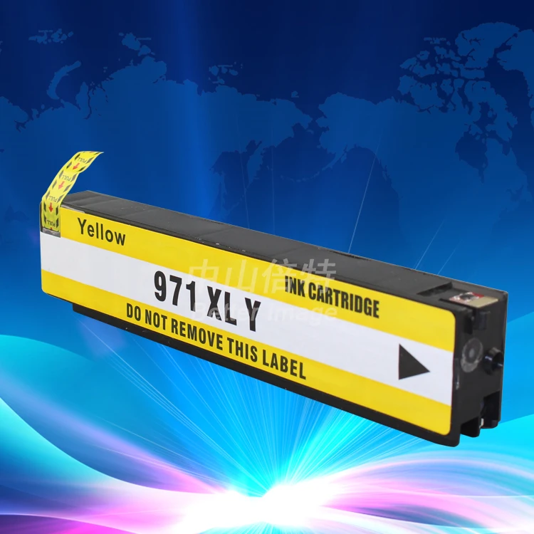 Запасной картридж для принтера 970XL 971XL совместимый с Officejet Pro X576dw X476dw X476dn X451dw X551dw