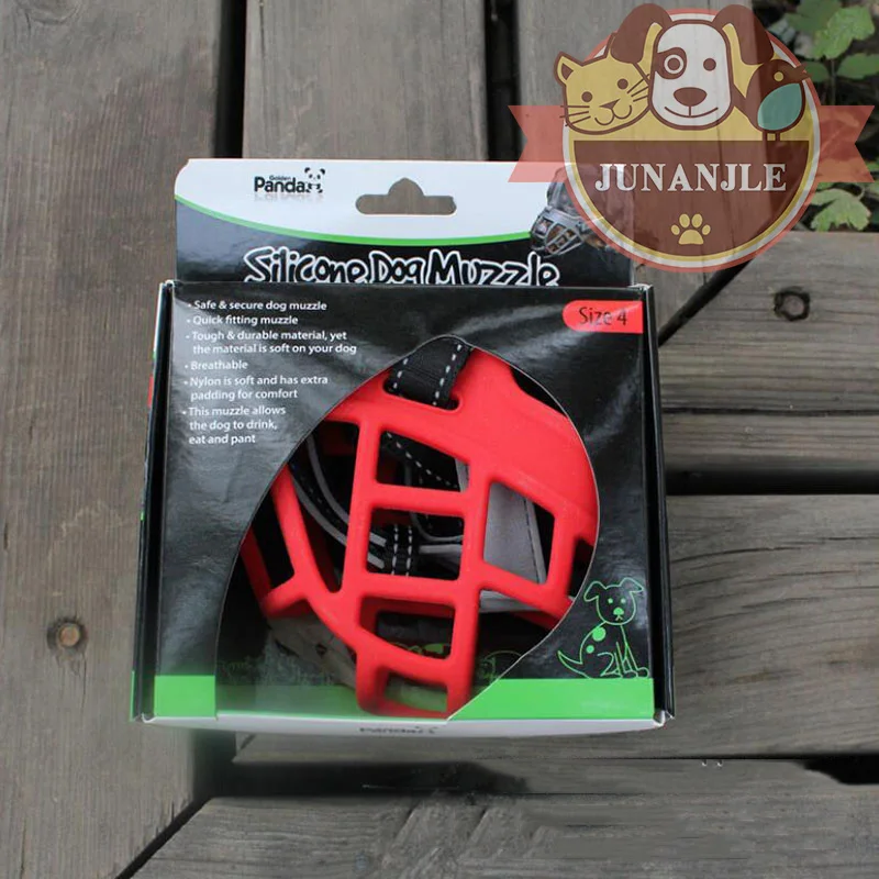 Намордник собаки мягкий силиконовый рот товары для животных Маска Анти
